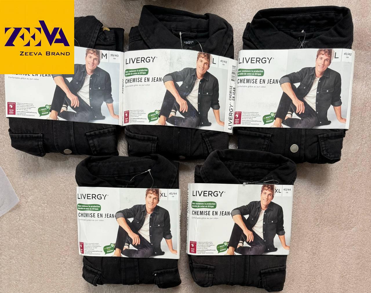 پیراهن مردانه لیورجی المان-جین