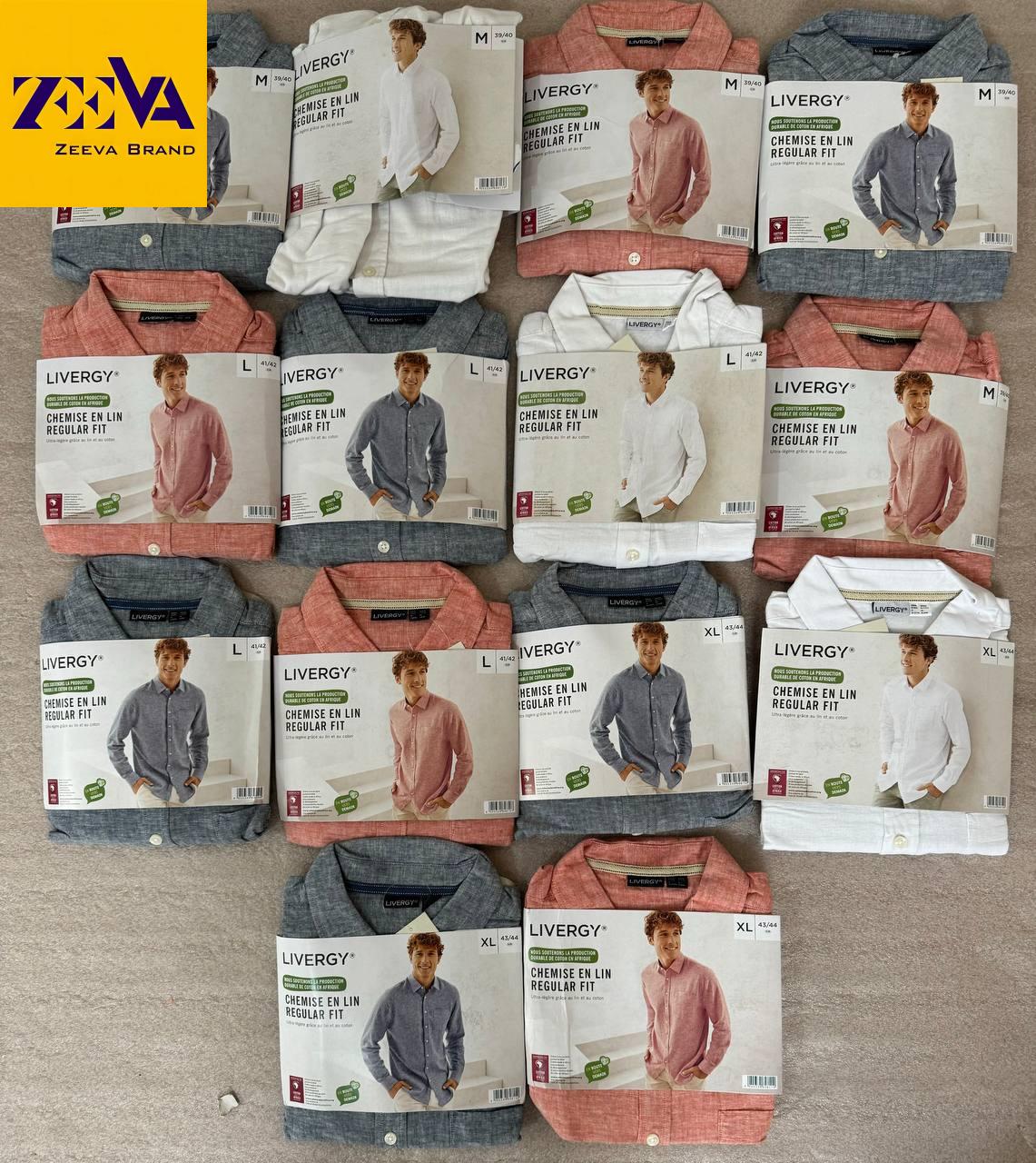 پیراهن نخی مردانه لیورجی