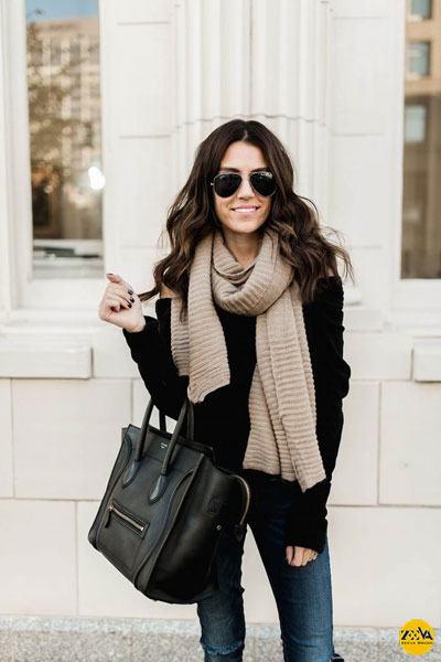 چگونه لباس بافت را با سایر لباس‌ها ست کنیم؟