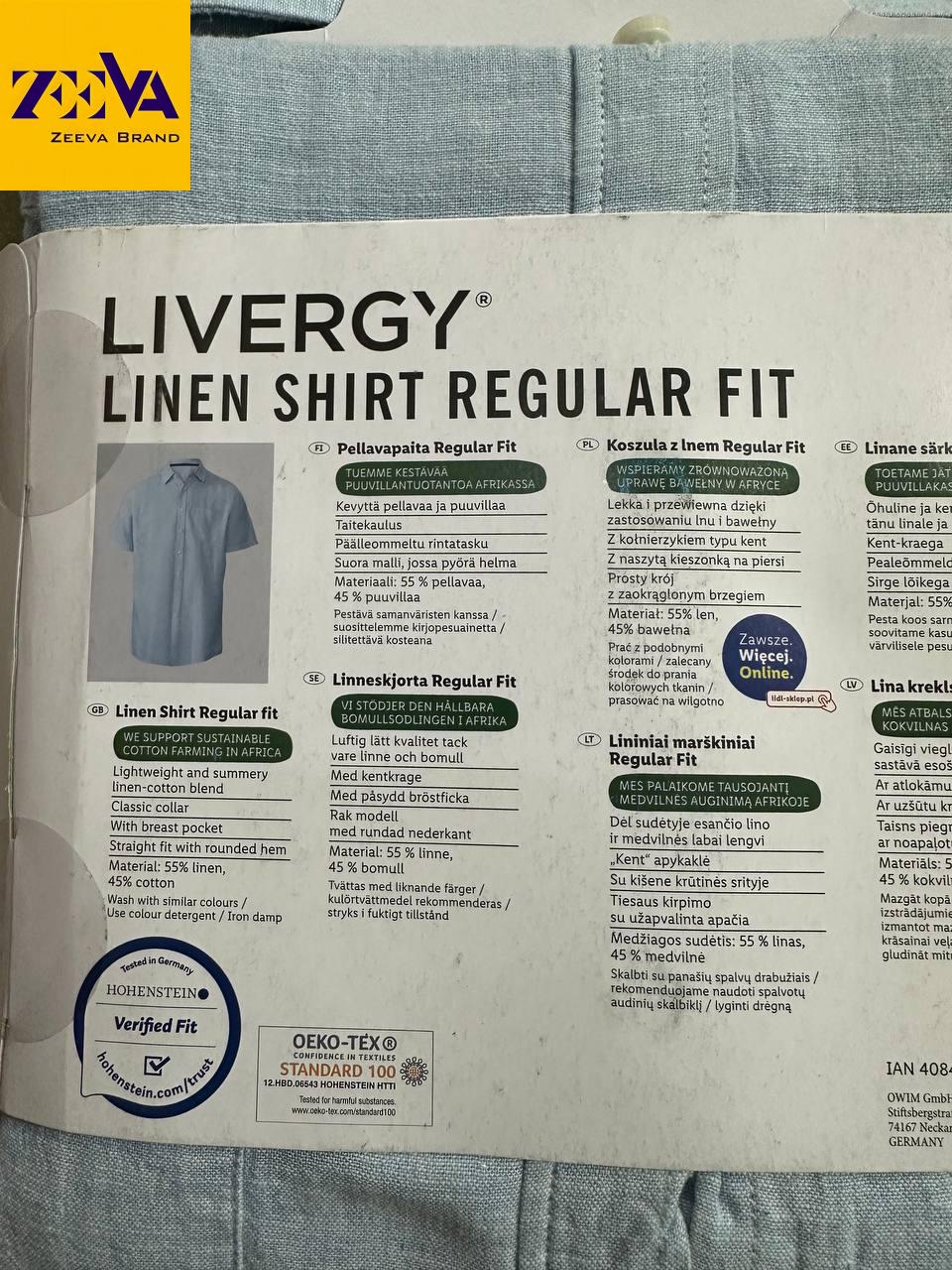 متریال پیراهن کنف لیورجی مردانه متریال پیراهن کنف لیورجی مردانه