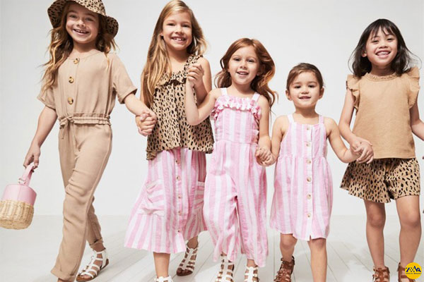 توجه به جنس لباس در لباس بچگانه