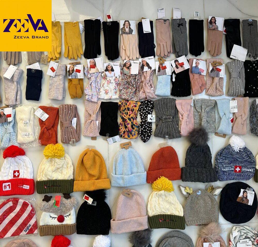 پک شال، کلاه، دستکش و هد زنانه برند iam