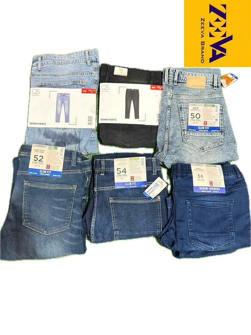 شلوار مردانه استوک کیلویی جین از برند لیورجی (Livergy) و اس.اولیور (s.Oliver) شلوار مردانه استوک کیلویی جین از برند لیورجی (Livergy) و اس.اولیور (s.Oliver)