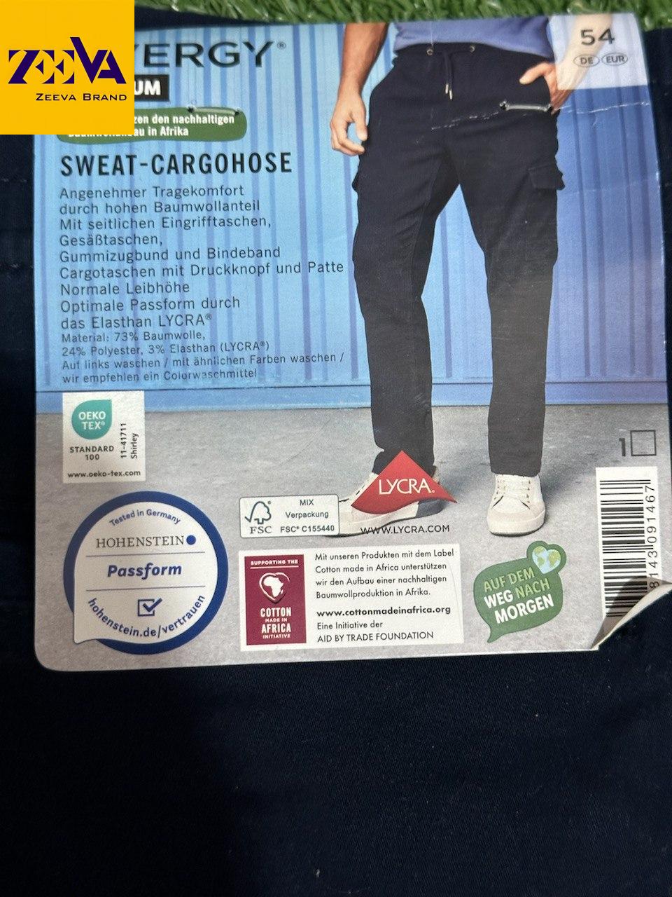 شلوار مردانه استوک کیلویی شش جیب (کارگو) از برند لیورجی (Livergy) شلوار مردانه استوک کیلویی شش جیب (کارگو) از برند لیورجی (Livergy)