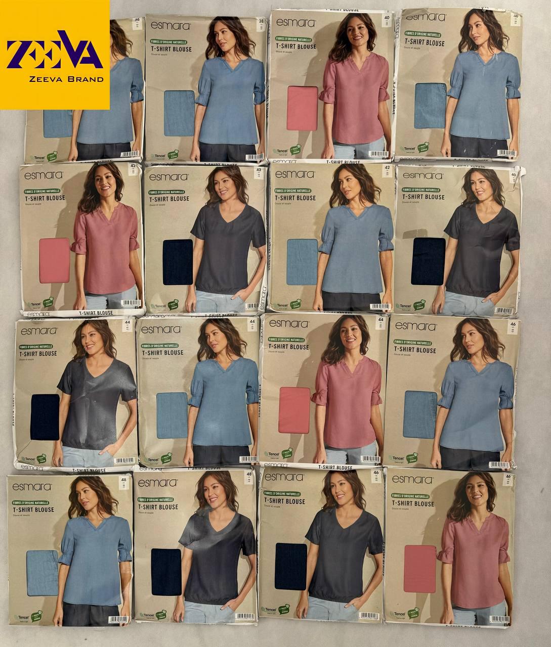 شومیز کنف زنانه عمده از برند اسمارای المان