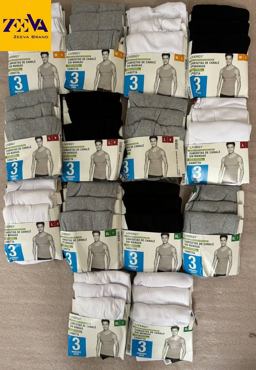 زیر پوش و رکابی عمده مردانه