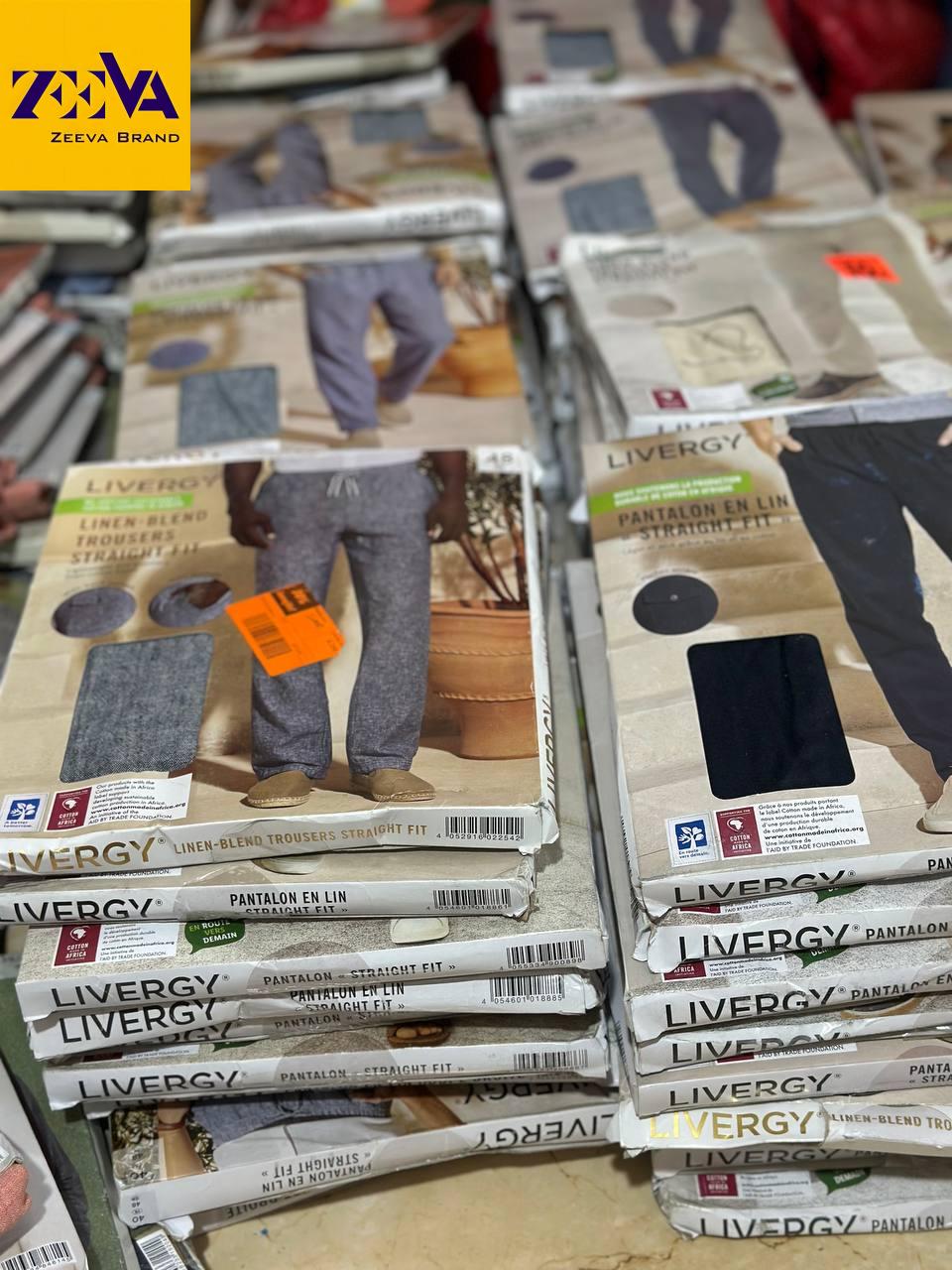 شلوار کنف مردانه کیلویی برند لیورجی – کیفیت عالی و خرید عمده با قیمت مناسب شلوار کنف مردانه کیلویی برند لیورجی – کیفیت عالی و خرید عمده با قیمت مناسب