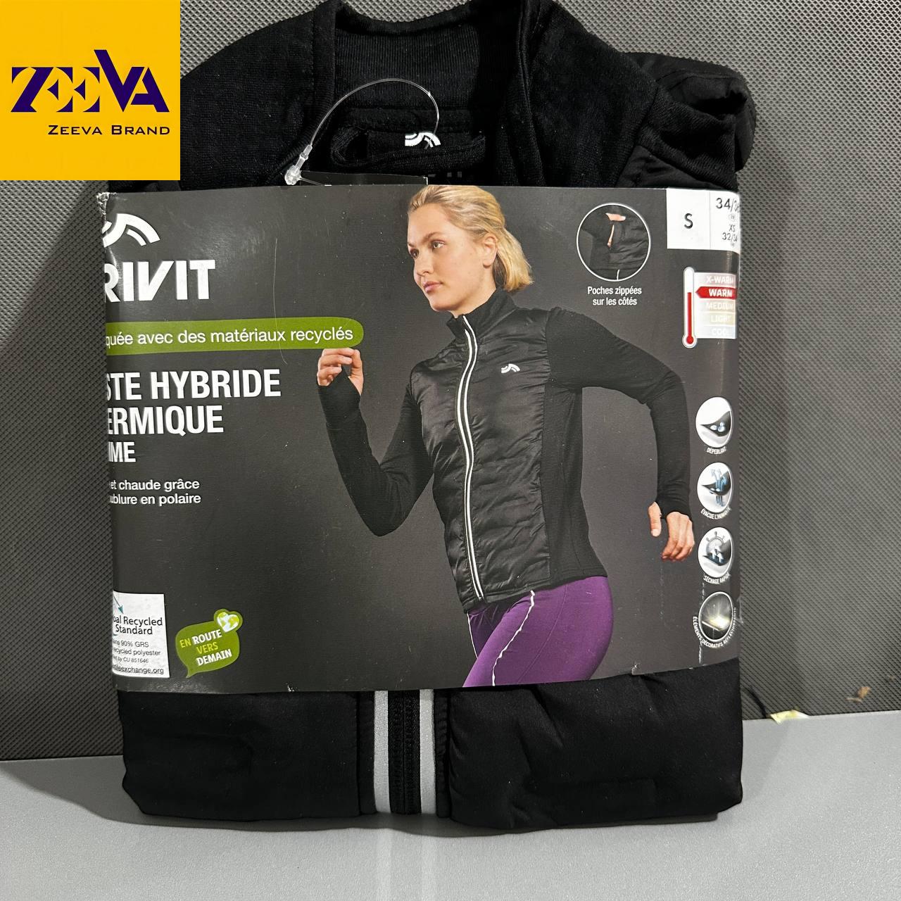 کاپشن ورزشی زنانه – برند Crivit کاپشن زنانه ورزشی نخی و الیاف سبک برند Crivit، مناسب فعالیتهای روزمره و اسپرت