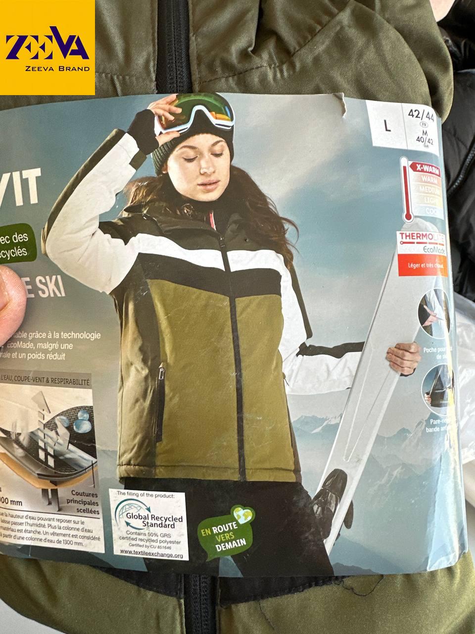 کاپشن زنانه گورتکس برند Crivit مناسب اسکی و فعالیتهای زمستانی